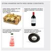 Classic Red Wine Gift Set - Eton Hamper with Shiraz-Cabernet, Mature Cheddar, Brie, Shortbread, Chutney - Birthday Wine Gifts for Him & Her, from Regency Hampers view 3