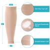 Calf Compression Socks, Footless Compression Calf Sleeves with Medical Gradient Compression, 20-30mmHg Compression Stockings for Shin Splint, Varicose Vein, Edema, Women & Men view 4