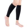 Calf Compression Socks, Footless Compression Calf Sleeves with Medical Gradient Compression, 20-30mmHg Compression Stockings for Shin Splint, Varicose Vein, Edema, Women & Men (BlackL) view 1