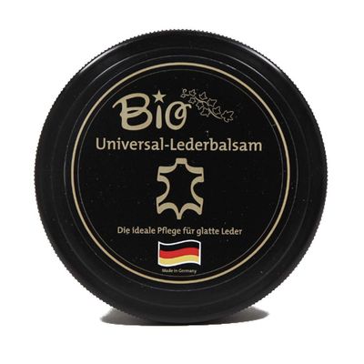 2 x Organic Leather Balm Leather Care 250 ml BLK (6491)