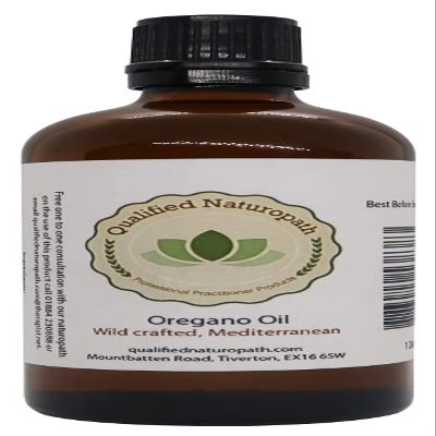 Qualified Naturopath - Professional Practitioner Products Oregano Oil - Oil of Oregano (Min. 80% Carvacrol) - 100ml with Dropper Insert