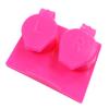 SPORTS WORLD VISION 8PC Flat Flip Top Contact Lens Cases | Colorful Travel Lens Solution Holders with L/R Compartments | Durable & Leakproof Storage Boxes for Soft & Hard Lenses Bulk Buy in Mix Color view 4