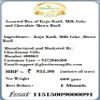 Ghasitaram Gifts Rakhi Gifts for Brothers Rakhi Sweets - Assorted Box of Kaju Katli, Milk Cake and Chocolate Mawa Barfi with Pearl Beads Rakhi view 3