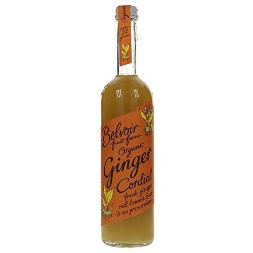 Belvoir Organic Ginger Cordial 500ml (Pack of 6)