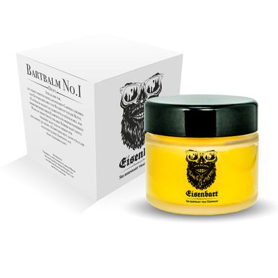 Eisenbart Beard Balm No.I 60 ml Premium Beard Care Woody + Fresh