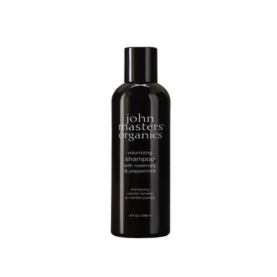 JMO Volumising Shampoo - 236 Millilitres, Shampoo with Rosemary & Peppermint for Fine Hair - Shampoo for Men & Women
