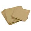 100 x Brown Paper Bag - Brown Kraft Paper Bags For Food, Sweet, Grocery, Fruit Bags - Eco Friendly - Sabco (6 x 6") view 1