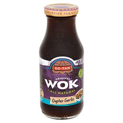 Oyster Garlic Sauce | Go-Tan | Original Wok All Natural Oyster Garlic 240ml | Total Weight 240 Grams
