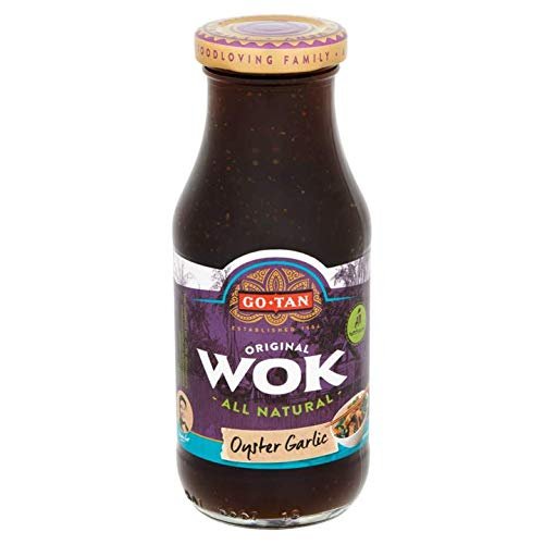 Oyster Garlic Sauce | Go-Tan | Original Wok All Natural Oyster Garlic 240ml | Total Weight 240 Grams
