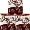 3X Skinny whip Double Chocolate Snack Bars. 5 Bars per Box view 1