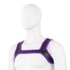 HOT DREAM Mens Neoprene Custom Harness Shoulder Strap Muscles Protector Adjustable Club Wear Costume (Purple, S) view 3