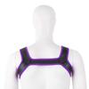 HOT DREAM Mens Neoprene Custom Harness Shoulder Strap Muscles Protector Adjustable Club Wear Costume (Purple, S) view 4