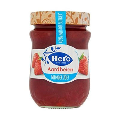 Low Carb Strawberry jam | Hero | Less Sweet Strawberry Jam | Total Weight 295 Grams