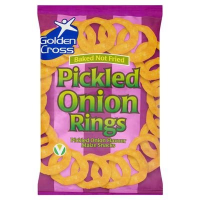 Golden Cross. Pickled Onion Rings 12x150g