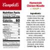 Campbell's Homestyle 200000027358 Homestyle Chicken Noodle Soup, Perfect Lunch Snack, 2000 ml, Microwave Safe, Pack of 4 view 2