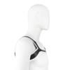 HOT DREAM Mens Neoprene Custom Harness Shoulder Strap Muscles Protector Adjustable Club Wear Costume (White, L) view 4