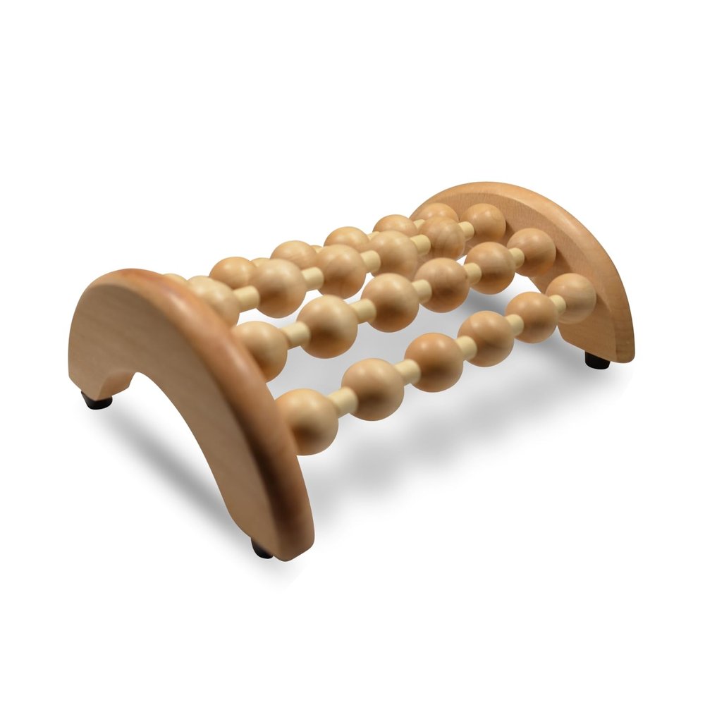 Sun&Sia Foot Massager, Wood, One Size