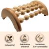 Sun&Sia Foot Massager, Wood, One Size view 2