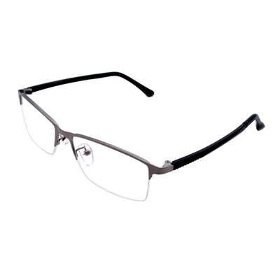 SOUTHERN SEAS Half Rim Reading Glasses Mens Womens Gray Black Frame Readers Eyewear Spectacles