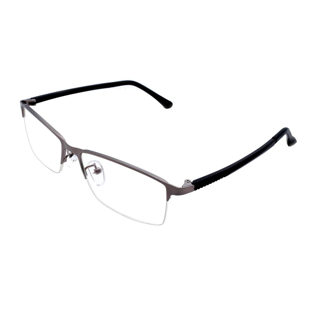 SOUTHERN SEAS Half Rim Reading Glasses Mens Womens Gray Black Frame Readers Eyewear Spectacles