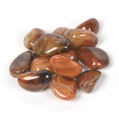 1/2LB Large Dream Agate Tumbled Polished Natural Crystal Healing Pocket Stones Rock Collection