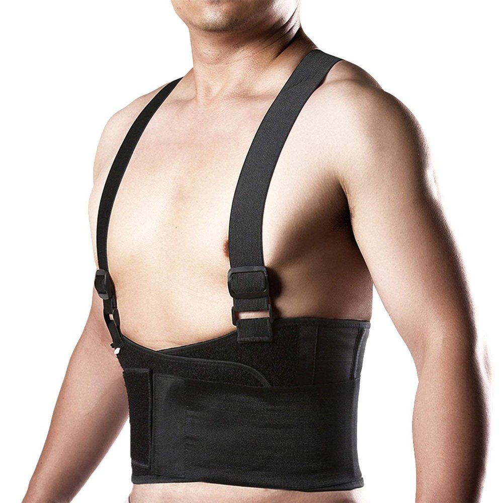 1Pcs Suspender Straps Heavy Lifting Safety Lower Back Pain Protection Belt for Men Women