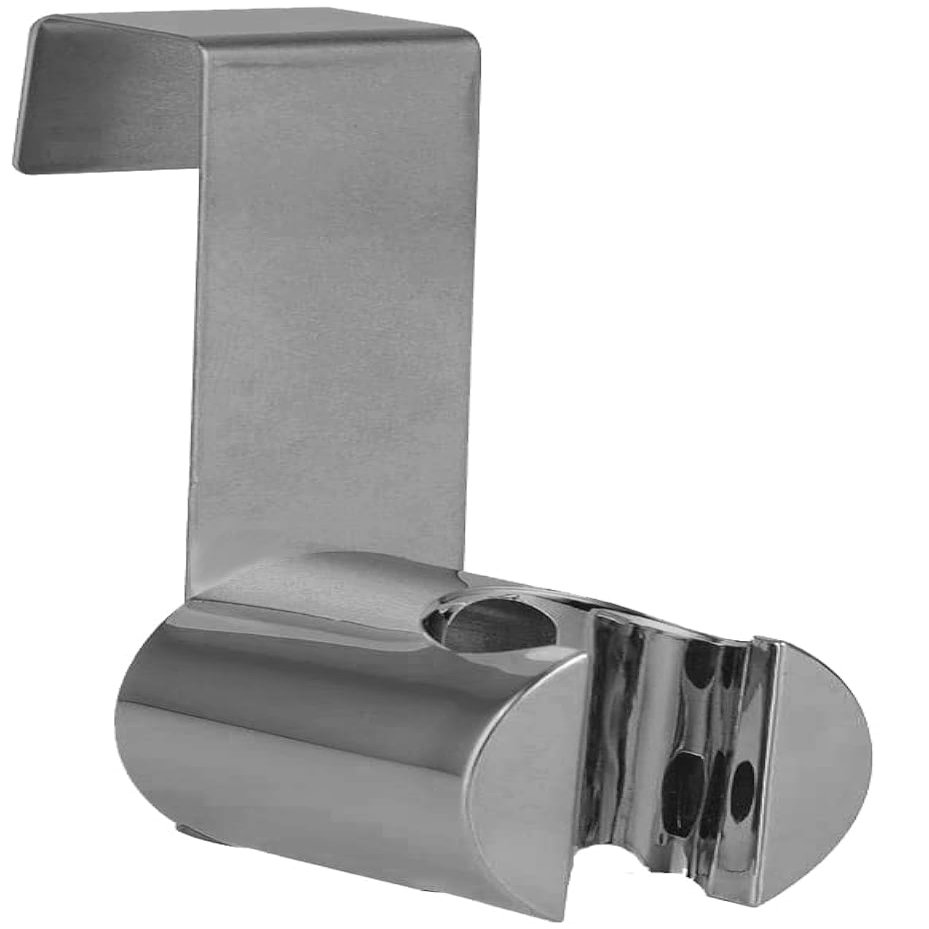 AVAbay Sprayer Head Holster Mount-Handheld Bidet Holder for Toilet-Hand Held Shattaf Hanger Hook Mounting-Toilet Tank or Wall Mounted Bathroom Head Hold