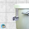 AVAbay Sprayer Head Holster Mount-Handheld Bidet Holder for Toilet-Hand Held Shattaf Hanger Hook Mounting-Toilet Tank or Wall Mounted Bathroom Head Hold view 3