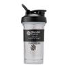 BlenderBottle Shaker Bottle Pro Series Perfect for Protein Shakes and Pre Workout, 24-Ounce, Black/Clear view 1