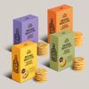 The Drinks Bakery Discerning Drinkers Gift Set - Luxury Biscuits Expertly Paired with Drinks - Award-Winning Savory Snacks as Seen on Dragons Den - Made in Scotland - 4 x 110g Pack. view 1