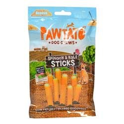 Pawtato Spinach and Kale Sticks 120g by Benevo .Price is for a Pack of 4