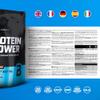 BioTechUSA Protein Power | High Protein, Sugar-Free, Lactose-Free, Gluten-Free | Added Creatine, 1 kg, Chocolate view 4