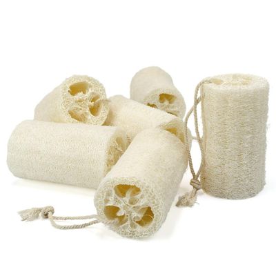 6 Pieces Natural Loofah Luffa Loofa Exfoliating Bath Body Shower Sponge Scrubber
