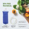 TopQuaFocus Enema Bag Kit Home Coffee Enema Irrigator Set Travel Enema Set for Men and Women Colon Cleaning 2 Litre view 2