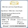 Ghasitaram Gifts Rakhi Gifts for Brothers Rakhi Sweets - Milk Cake and Soan Papdi Hamper with Pearl Beads Rakhi view 3