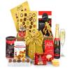 Gourmet Prosecco Gift Set - Cotswold Prosecco Hamper with Luxury Shortbread, Peanuts, Oatcakes, Puff Pastry Twists - Anniversary Food & Drink Gifts for Couples, from Regency Hampers view 1