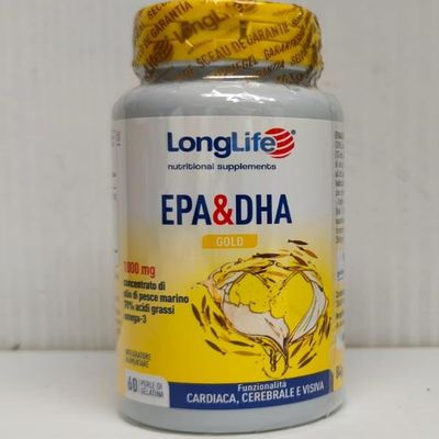 PROMO 2 PACKAGES LONGLIFE EPA&DHA GOLD 60+60 PEARLS