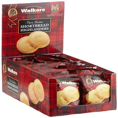 Walkers Highlander Shortbread 1 Pack(18 x 40g)