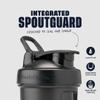 BlenderBottle Classic V2 Shaker Bottle with Stainless Steel Ball, For Protein Shakes, Dishwasher Safe, 590ml, Black view 2