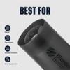 BlenderBottle Classic V2 Shaker Bottle with Stainless Steel Ball, For Protein Shakes, Dishwasher Safe, 590ml, Black view 4