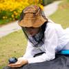 4Monster Mosquito Head Net Hat, Ultra Large, Extra Fine Holes, Insect Netting, Bug Face Shield, Soft Durable Fly Screen, Protection for Outdoor Lover, with Carry Bag Black view 4