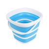 10L Silicone Bucket for Fishing Folding Collapsible Bucket Car Wash Outdoor Fishing Square Barrel Bathroom Kitchen Camp Bucket,01 view 2