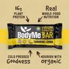 BodyMe Organic Vegan Protein Bar | Raw Turmeric Lemon | 12 x 60g Protein Snack Bars | Gluten Free | 16g Complete Protein | 3 Plant Proteins with All Essential Amino Acids | High Protein Vegan Snacks view 4