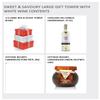 Premium Food & Drink Gift Set - Sweet and Savoury Gift Tower with White Wine, Luxury Shortbread, Cheddar, Pt, Chutney, Truffles - Food Hampers for Birthdays and Celebrations, from Regency Hampers view 3