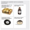 Premium Guinness Gift Set with Snacks - Cambridge Hamper with Guinness, Mature Cheddar, Organic Brie, Chocolate Biscuits - Beer Gift for Men on Birthdays and Celebrations, from Regency Hampers view 3