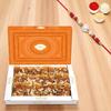 Ghasitaram Gifts Rakhi Gifts for Brothers Rakhi Sweets - Milk Cake 400 GMS with Beads Rakhi view 1
