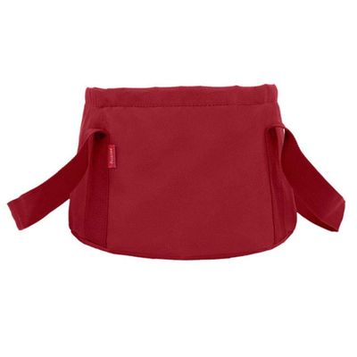 15L Foldable Portable Outdoor Travel Foldable Folding Camping Washbasin Basin Bucket Bowl Sink Washing Bag Foot Bath Bucket,Wine red