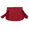 15L Foldable Portable Outdoor Travel Foldable Folding Camping Washbasin Basin Bucket Bowl Sink Washing Bag Foot Bath Bucket,Wine red view 1