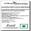 Ghasitaram Gifts Rakhi Gifts for Brothers Rakhi Sweets - Assorted Box of Barfis, Dryfruit Sweets 800 GMS with Beads Rakhi view 2