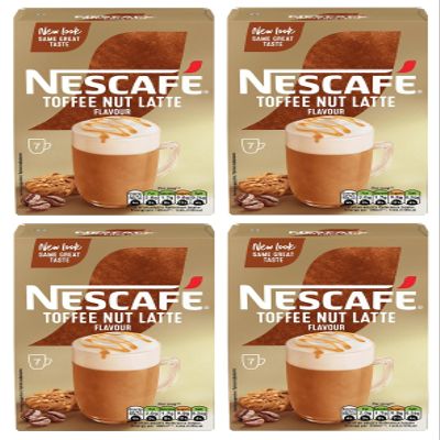 4 X NESCAFE Gold Mix Coffee Boxes Fresh Stock (Toffee Nut Latte)